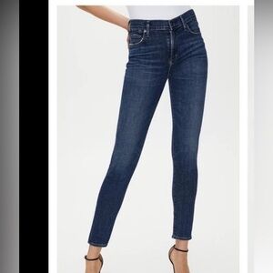 Citizen Of Humanity Rocket Jeans Women Size 29 Blue High Rise Skinny Stretchy